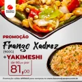 Frango Xadrez 900g com Yakimeshi